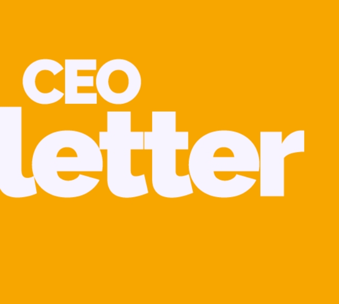 Letter from the CEO